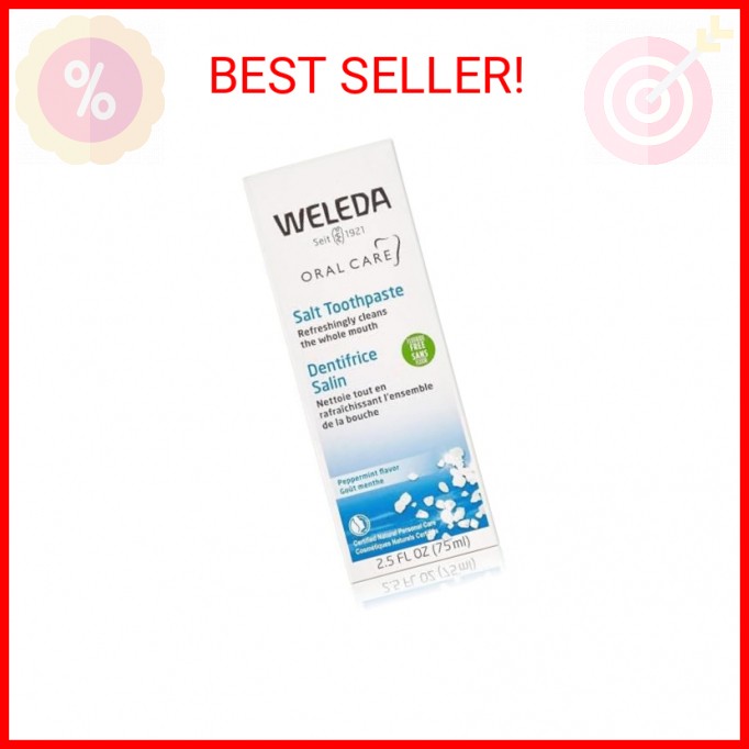 Natural Salt Toothpaste - 2.5 oz (Pack of 1)