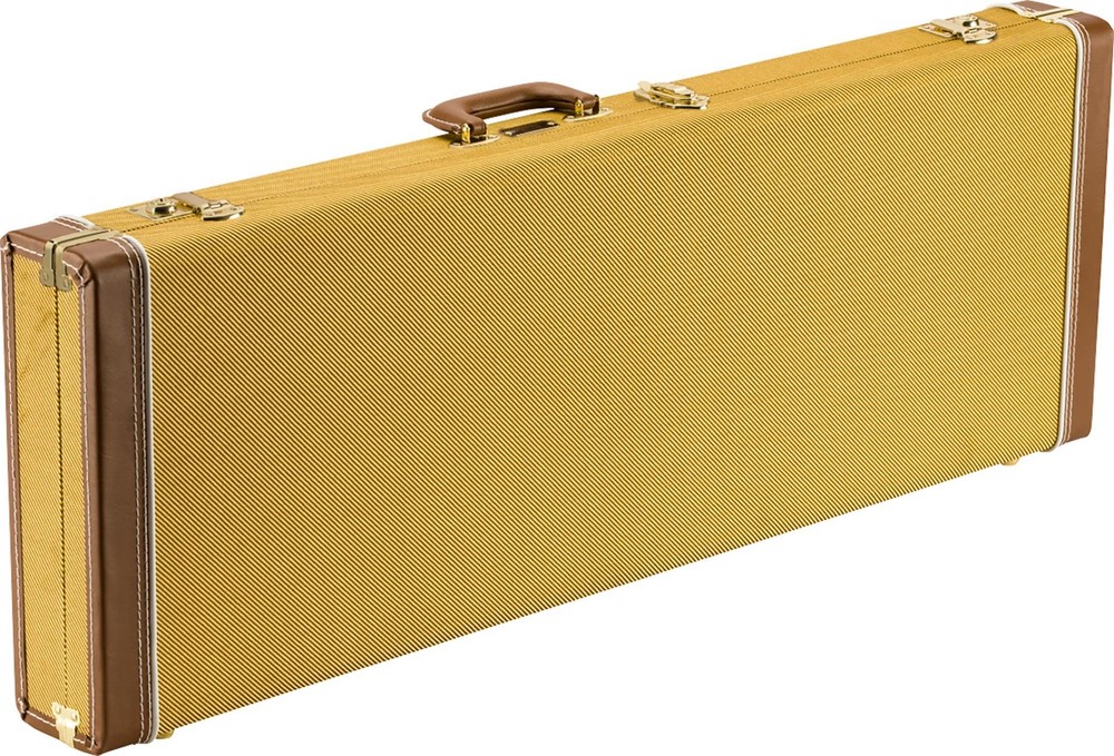 Fender Classic Stratocaster-Telecaster Wood Case - Tweed