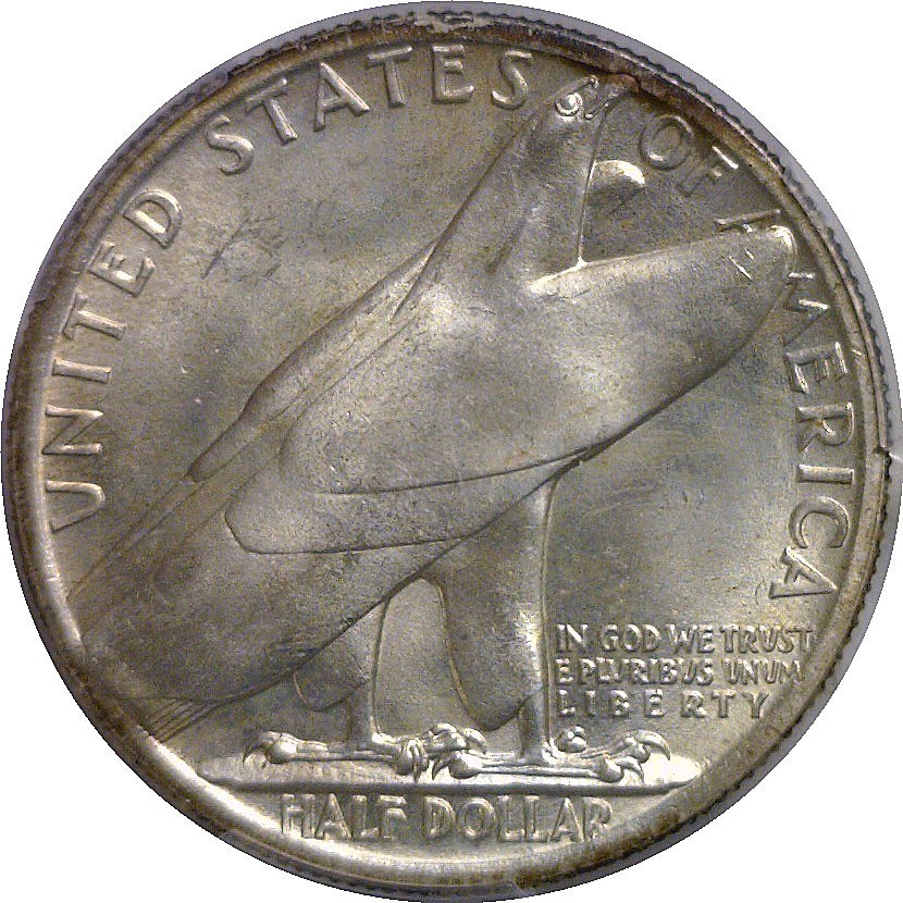 1936 Bridgeport Commemorative Half Dollar PCGS MS-65+