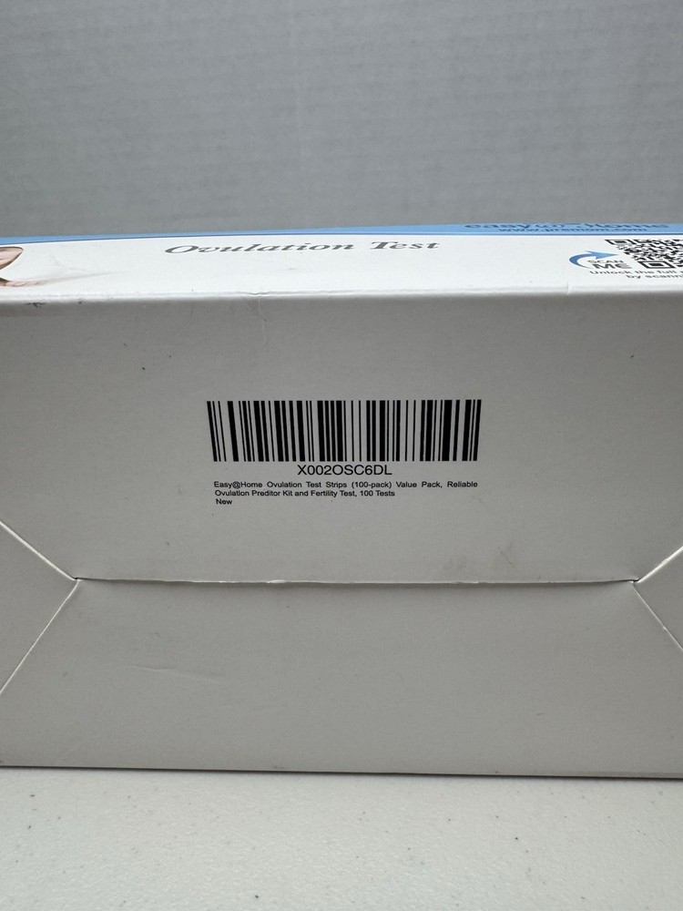 Ovulation Test Strips 100 CT New Open Box!!!