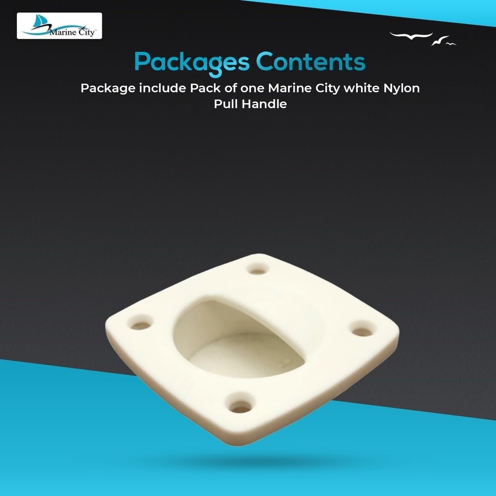 MARINE CITY Nylon Pull Handle for Door Hatch Storage Compartment Durable Grip