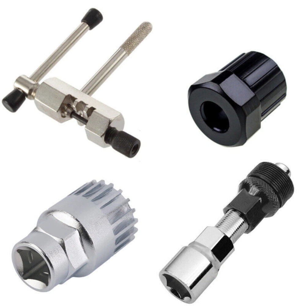 For Bicycle Maintenance Crank Puller Bottom Bracket Remover Tool Kit 4 in 1 Set