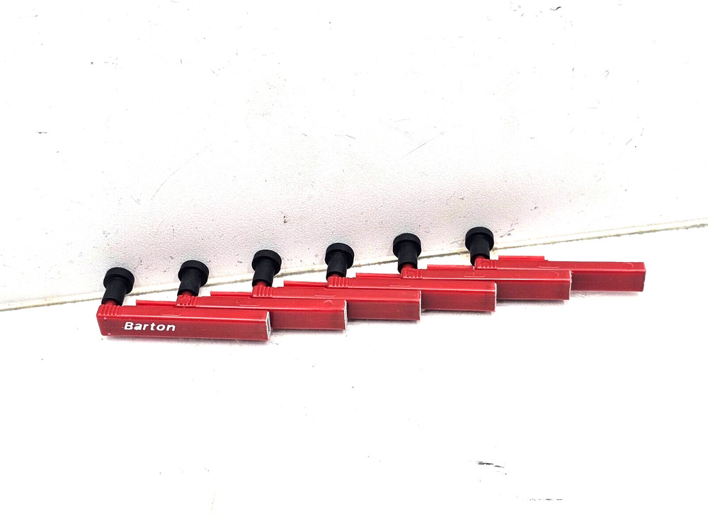 BARTON CHART RECODER RED PEN 949025 LOT OF 6 PEN