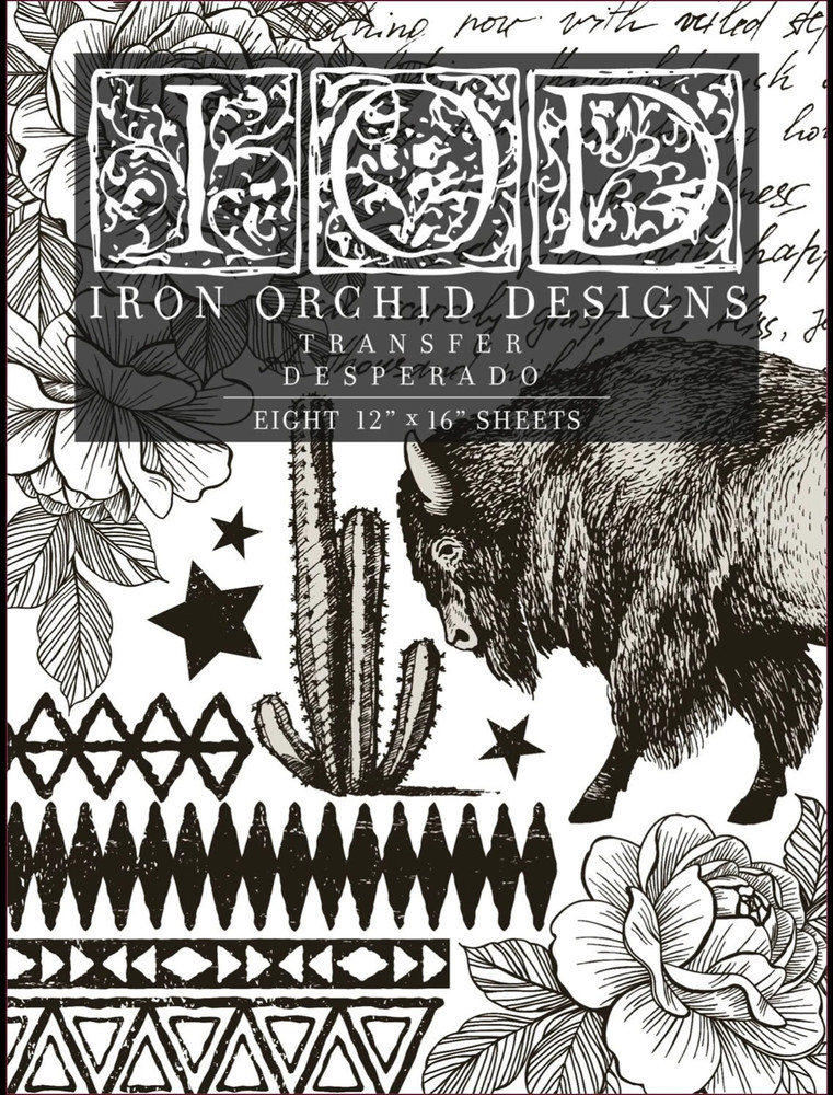 Iron Orchid Designs - Transfer - Desperado