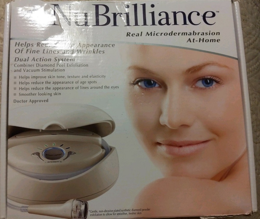 NuBrilliance Real Microdermabresion At Home Anti-Aging Machine