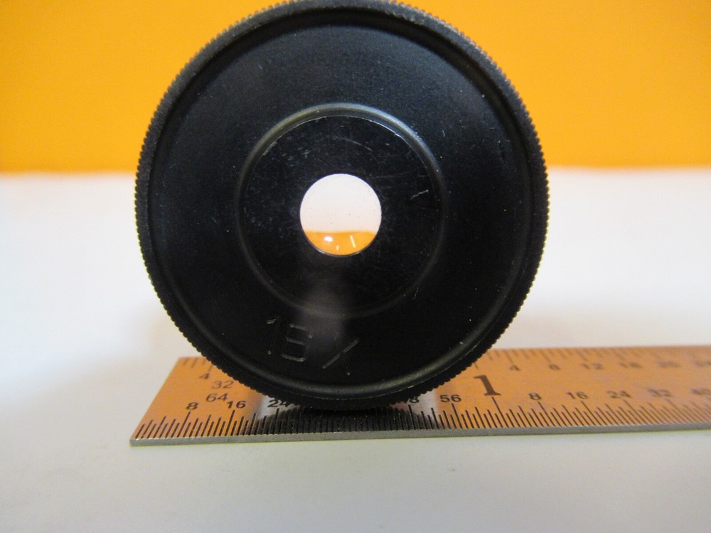 UNKNOWN MAKER OCULAR EYEPIECE 15X OPTICS MICROSCOPE PART AS PICTURED &P7-A-46