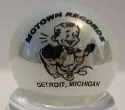 Motown Records 1" Glass Logo Marble