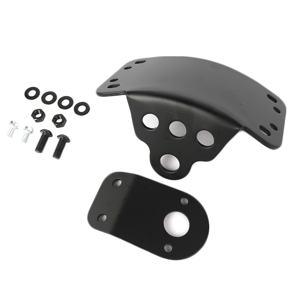 Motorcycle Side Mount License Plate Bracket Tail Light Holder For Harley Bobber