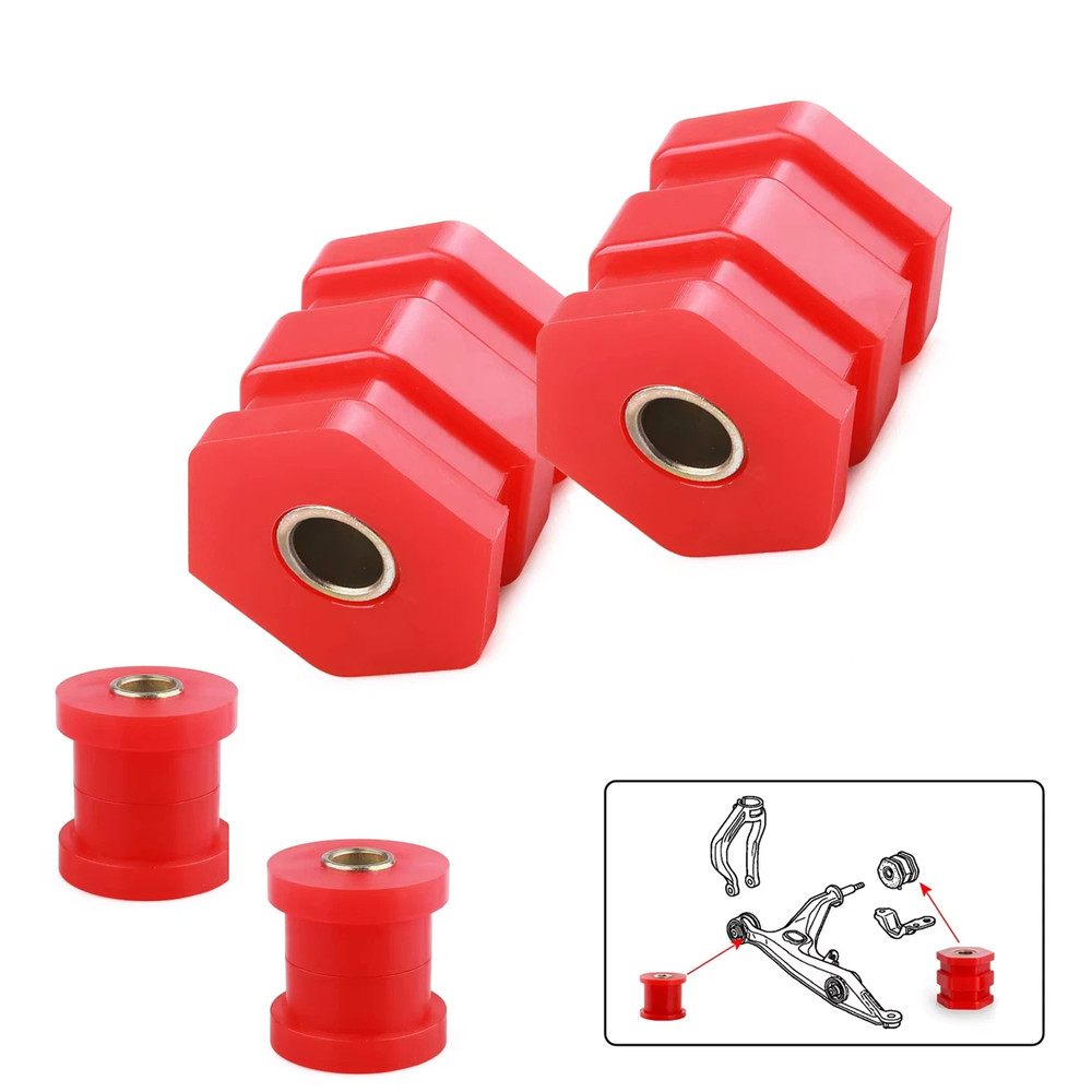 For 96-00 Civic EK Front Lower Control Arm Suspension Polyurethane Bushing Kit