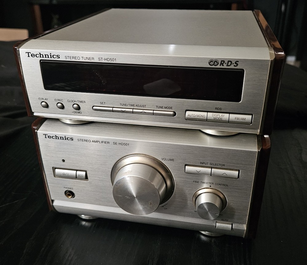 Technics SE-HD501 amplifier & tuner