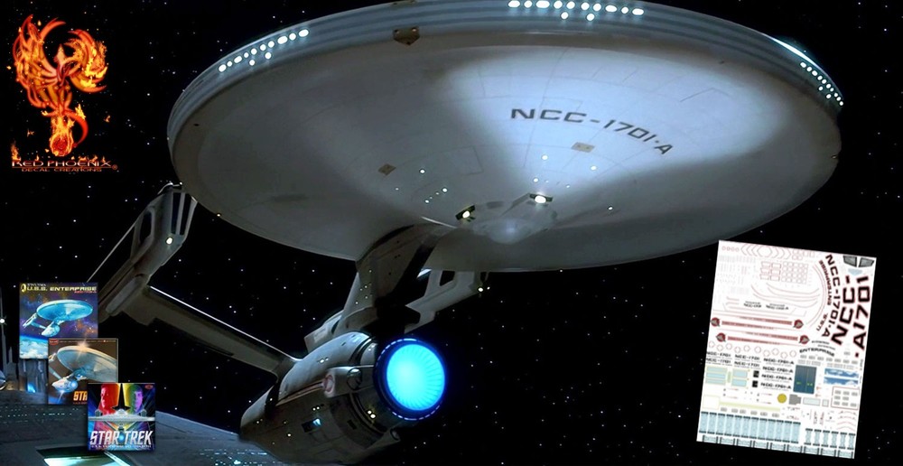 U.S.S. Enterprise-Refit 1/350 Replacement Registry / Strongback Set