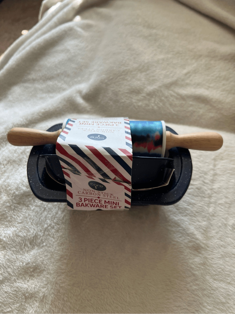 Core Kitchen 3 piece Mini Bakeware Set Patriotic Bake Set NEW