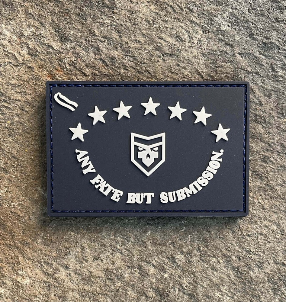 Any fate but submission PVC Morale patch