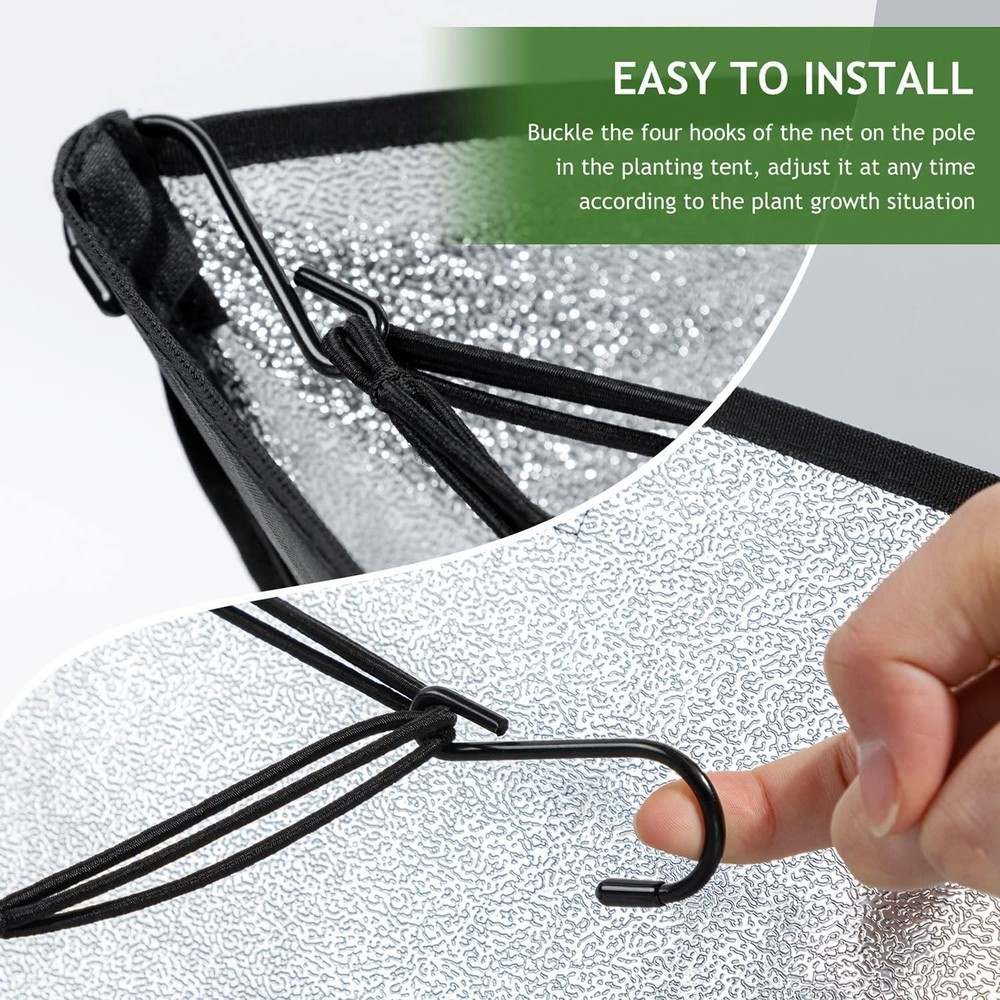 Grow Tent Trellis Net Elastic 2x4 Support Netting