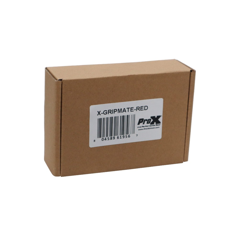 Hand Gripped Microphone Holder Stage Performance RED for Hand Held Mics