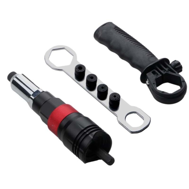 Rivets Tool Adapters Kit Automatic Nail Attachment for Quick and Easily Use