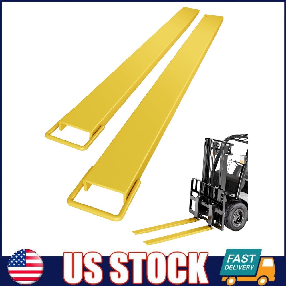 Pallet Fork Extension ,72" Forklift Extensions Heavy Duty Steel Fork Extensions