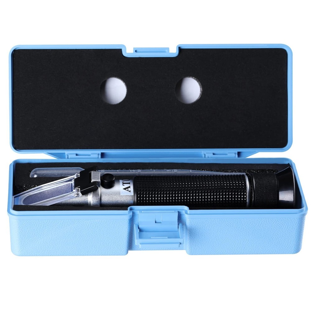 Optics Alcohol Refractometer Automatic Temperature Compensation Alcohol Meter...