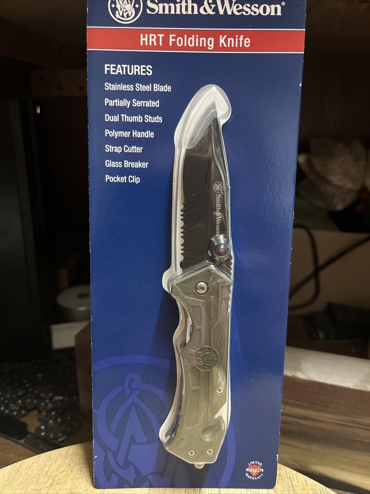 NEW! Smith & Wesson Drop Point Knife!