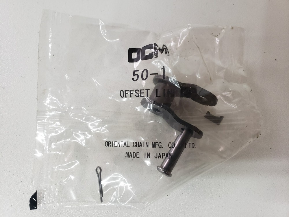OCM 50-1 Link Roller Chain Offset Link