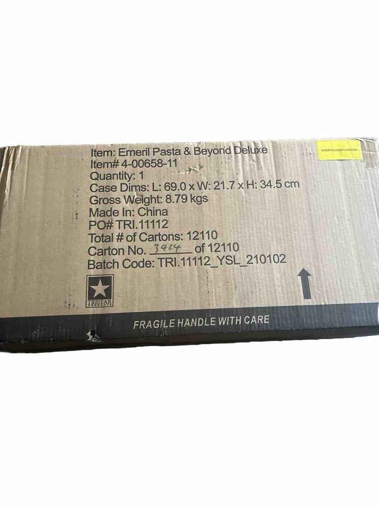 Emeril Pasta And Beyond Deluxe Set, New In Packaging