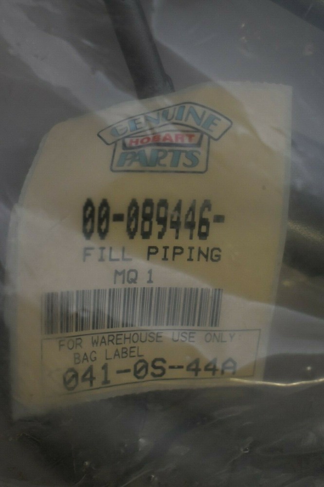 Hobart 00-089446 Fill Piping Pipe Assembly