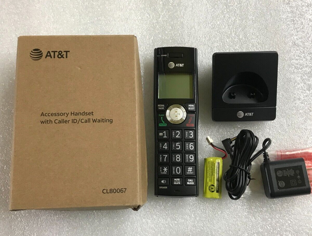 AT&T CL80067 Accessory Handset for Cordless Phone System