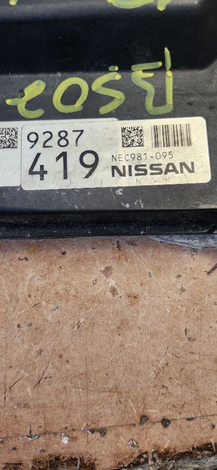 Engine ECM Electronic Control Module 1.6L Fits 18-19 MICRA 1263138