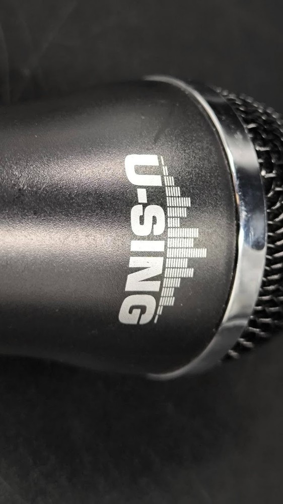 U-Sing Microphone Used Working Black