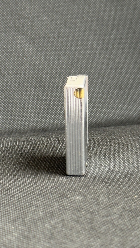 Parker Roller Beacon Dunhill 1940s Silver Engine Turned Lighter England