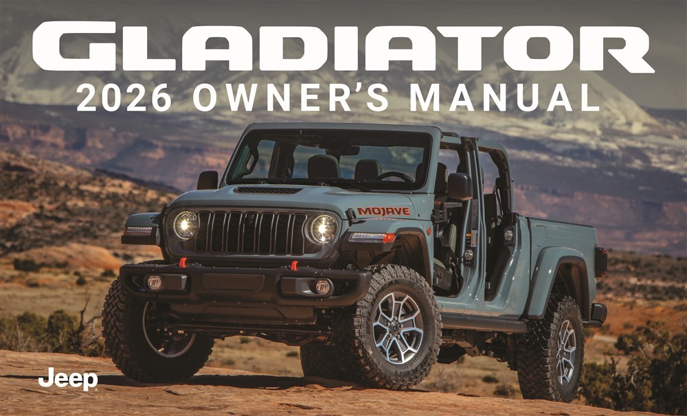 2026 Jeep Gladiator Owner's Manual
