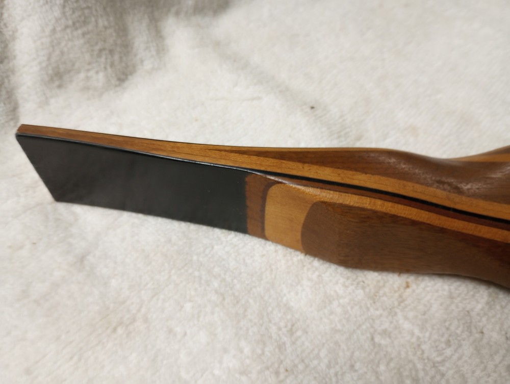 Vintage Hand Made Archery Recurve Bow Decor