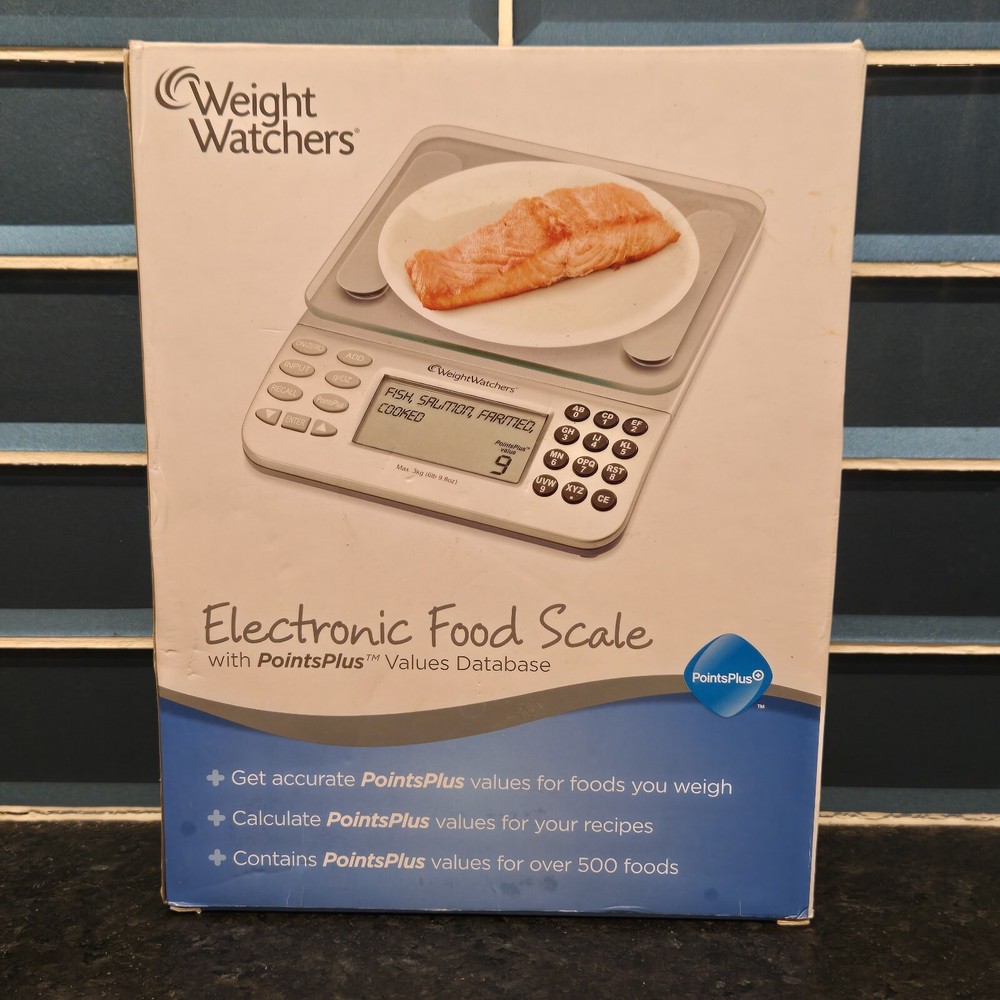 Weight Watchers Electronic Food Scale Points Plus Values Database NEW OPEN BOX