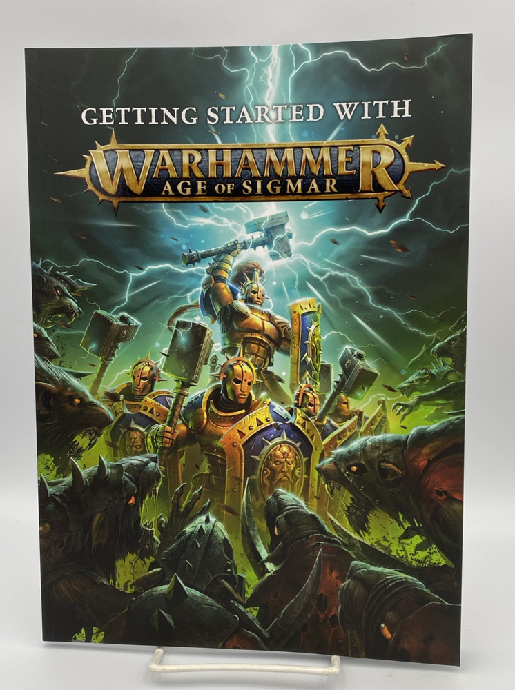 Warhammer age of sigmar getting started with booklet manual games workshop