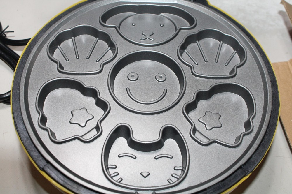 Mini Cake Machine Full Automatic Nonstick Double Side Heating Open Box
