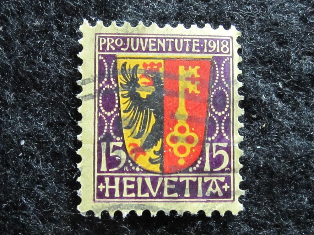 SWITZERLAND - SCOTT# B11 - USED - CAT VAL $19.50