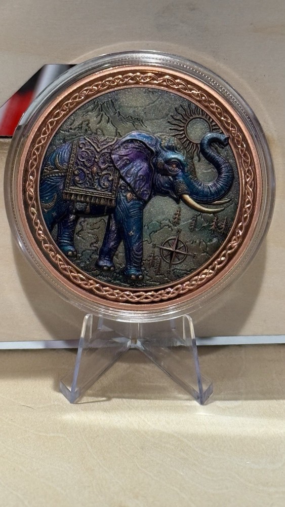 5 oz Copper - Lotus Mint War Elephant