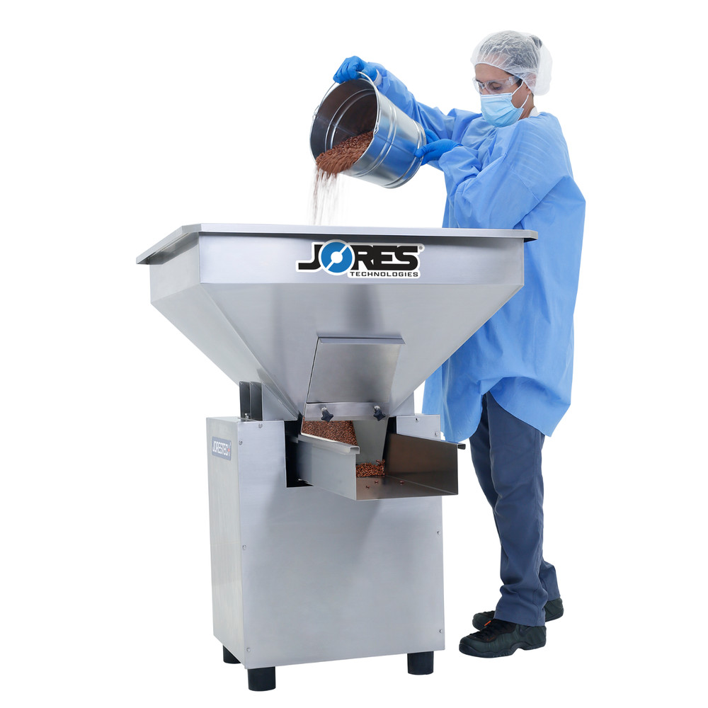Stainless Steel Vibratory Hopper Feeder JORES TECHNOLOGIES®