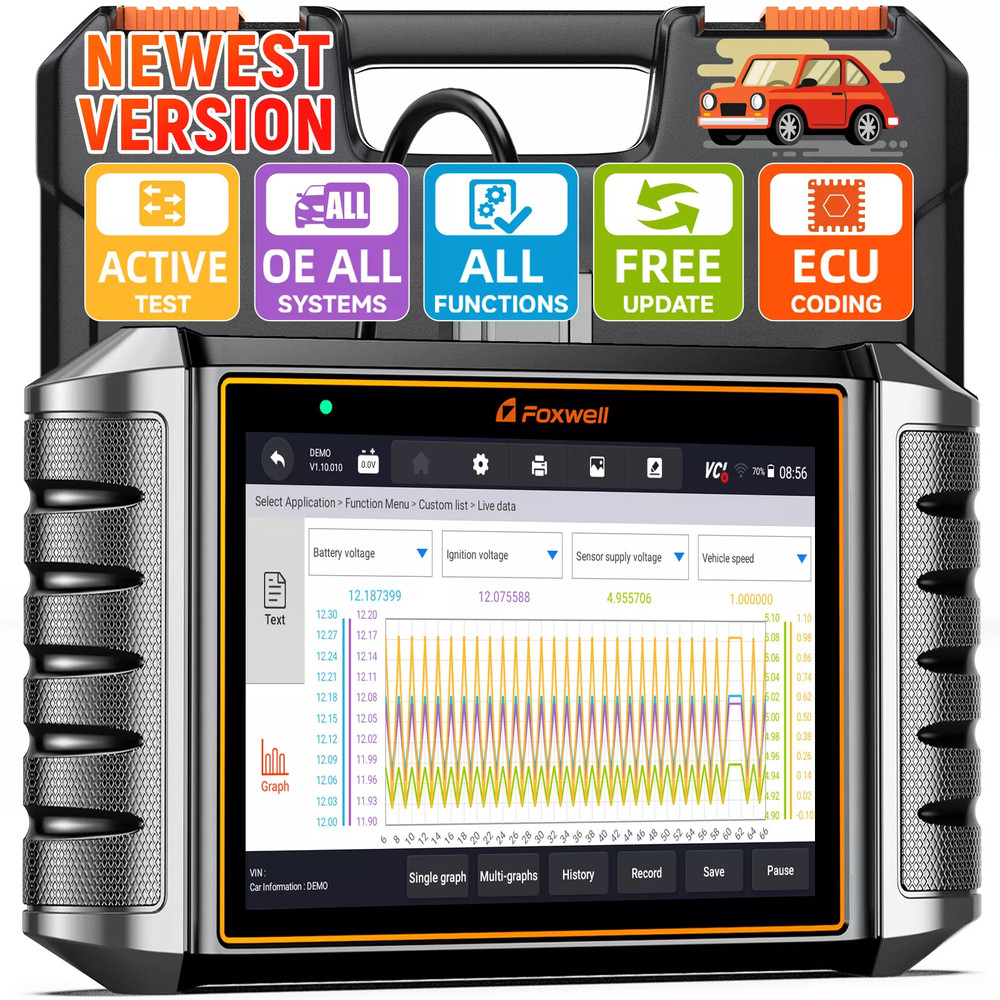 For Benz Bidirectional Car OBD2 Scanner Diagnostic Tool E-CU Coding TPMS DPF Oil