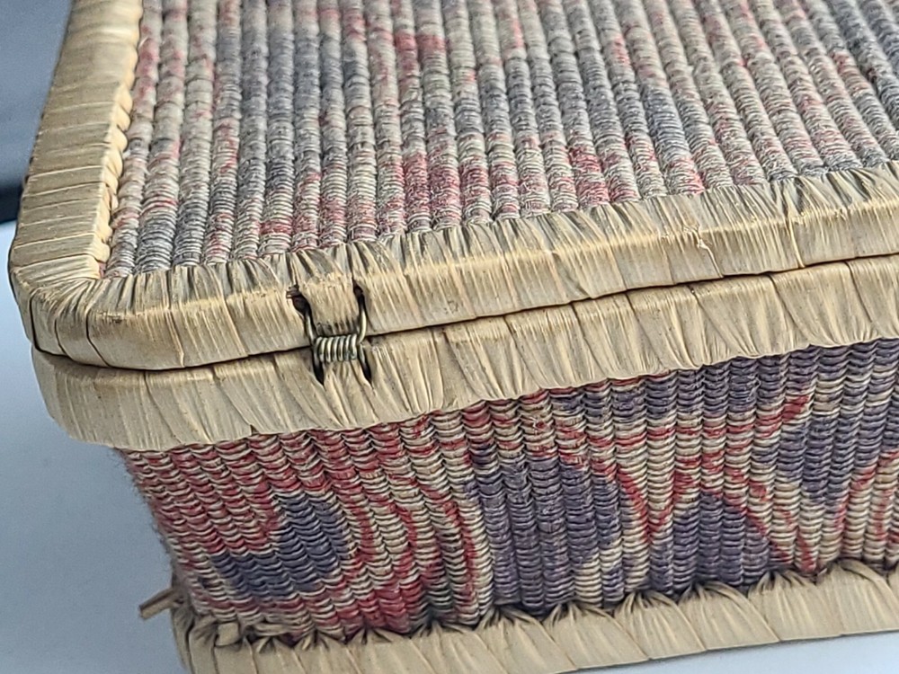 Vintage Small Asian Style Basket