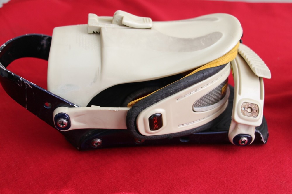 RIDE PRESTON SNOWBOARD BINDINGS L LARGE, USED