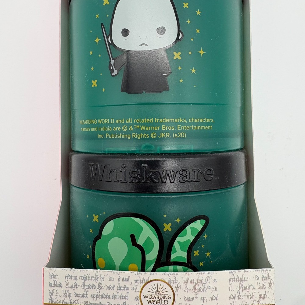 NEW Whiskware - Harry Potter Stackable Snack Pack Containers