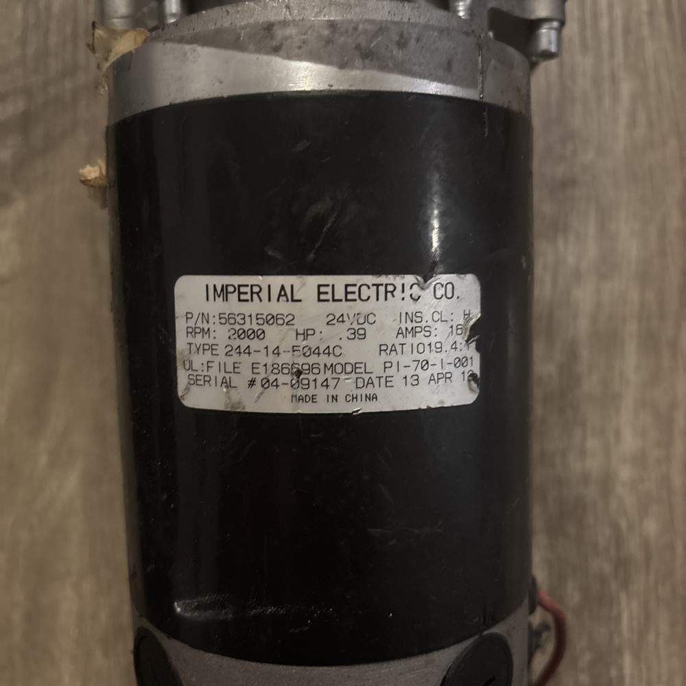 24v DC Floor Scrubber Imperial Transaxle