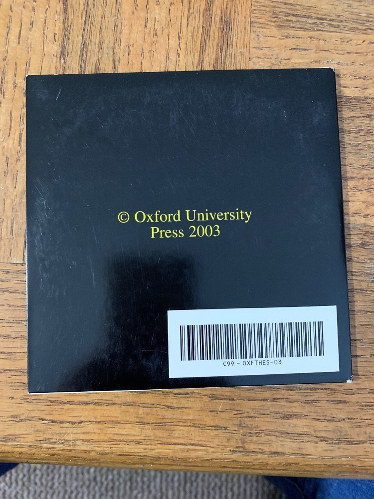 Oxford Thesaurus Of English Computer Software