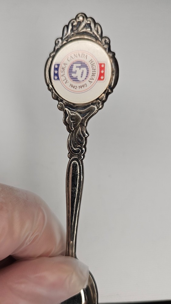 Decorative Spoon- 1942-1992 Alaska Canada Highway