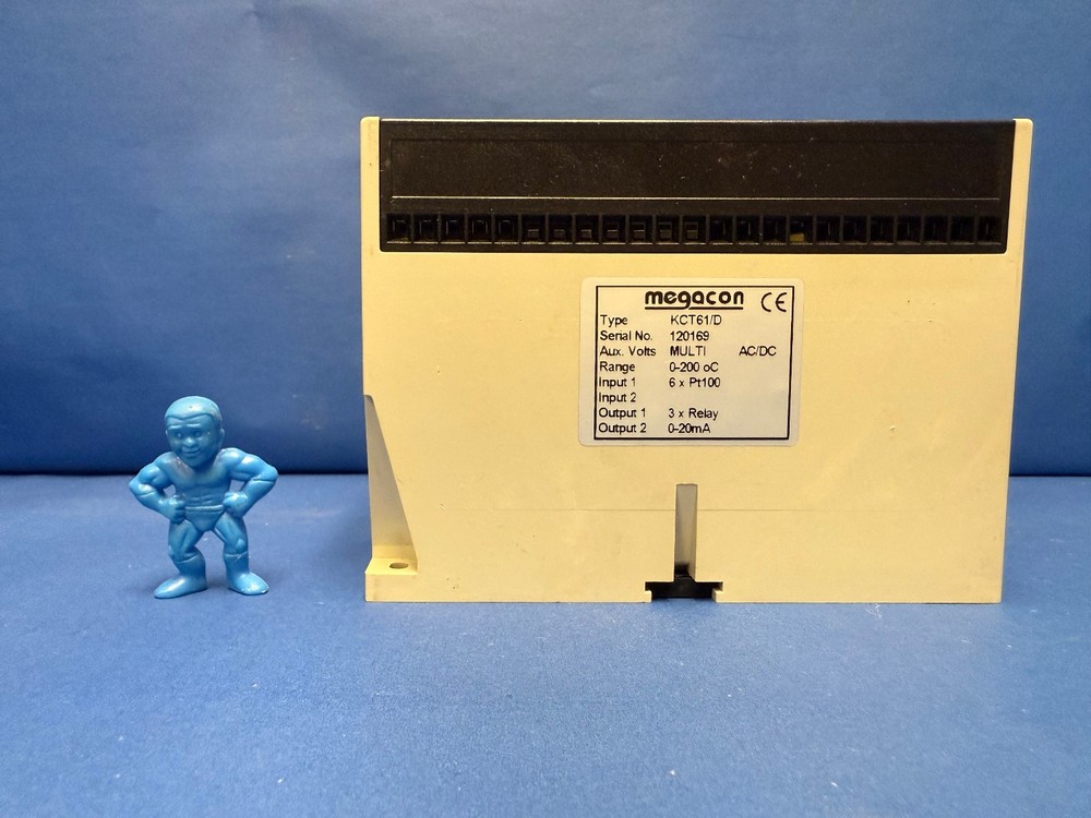 Megacon KCT61/D Temperature Controller 0-200 °C AC/DC