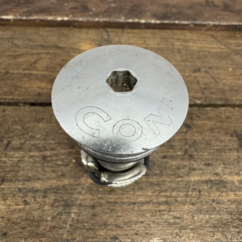 FSA Conix 1 1/8 Threadless Headset Expander Top Cap Silver 35g Bicycle MTB Road