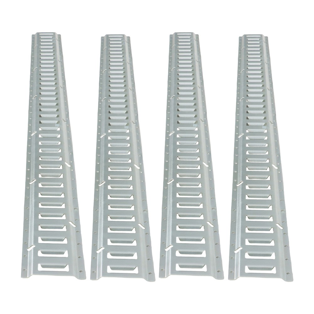 LABLT 4 Pcs Secure Cargo Heavy Load 6' E Track Tie Down Rail System For Truck