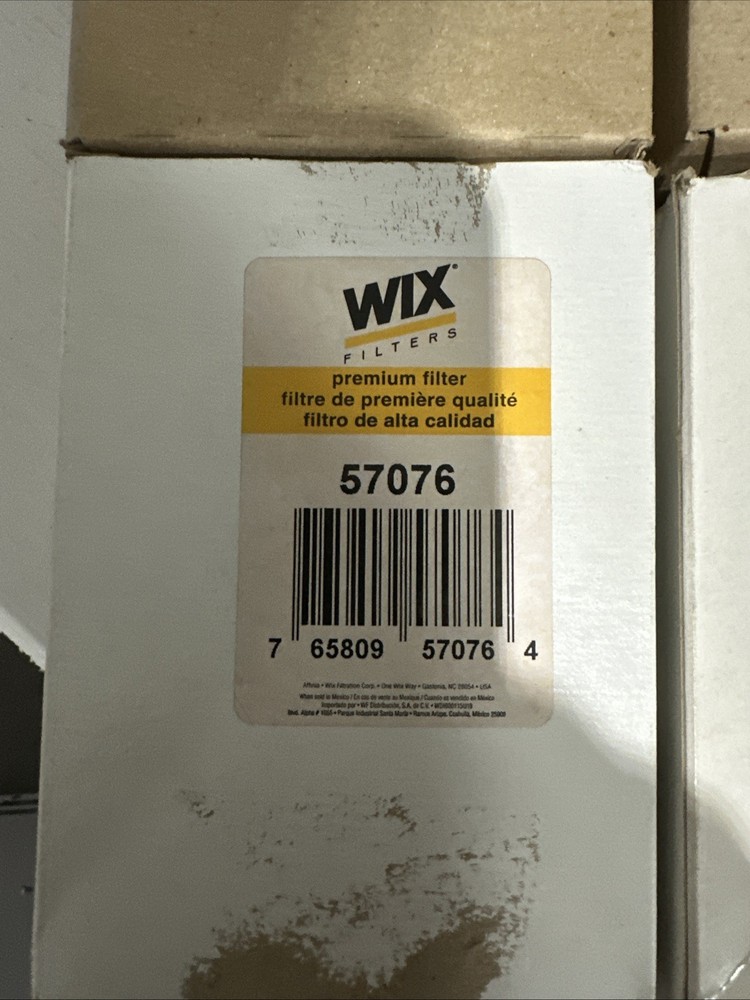 QUANTITY 1 Engine Oil Filter Wix 57076