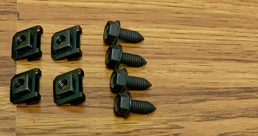 Shock Mounting Hardware OE Type J Nuts Camaro Nova Firebird 8-pc kit correct nut